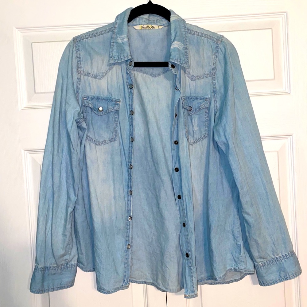 Light weight Denim Blouse